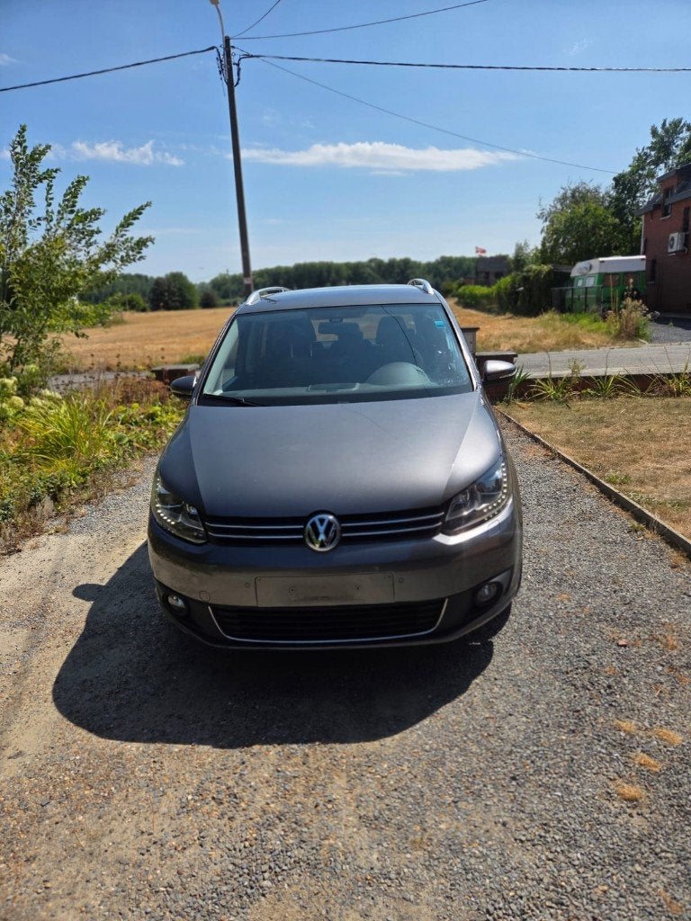 vw Touran 2012, Auto's, 4 cilinders, 5 zetels, Particulier, Zilver of Grijs