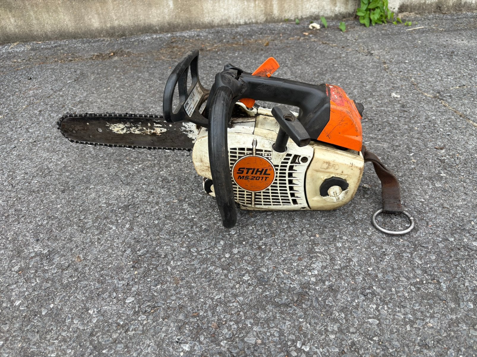 STIHL MS201T, Tuin en Terras, Ophalen, Zo goed als nieuw