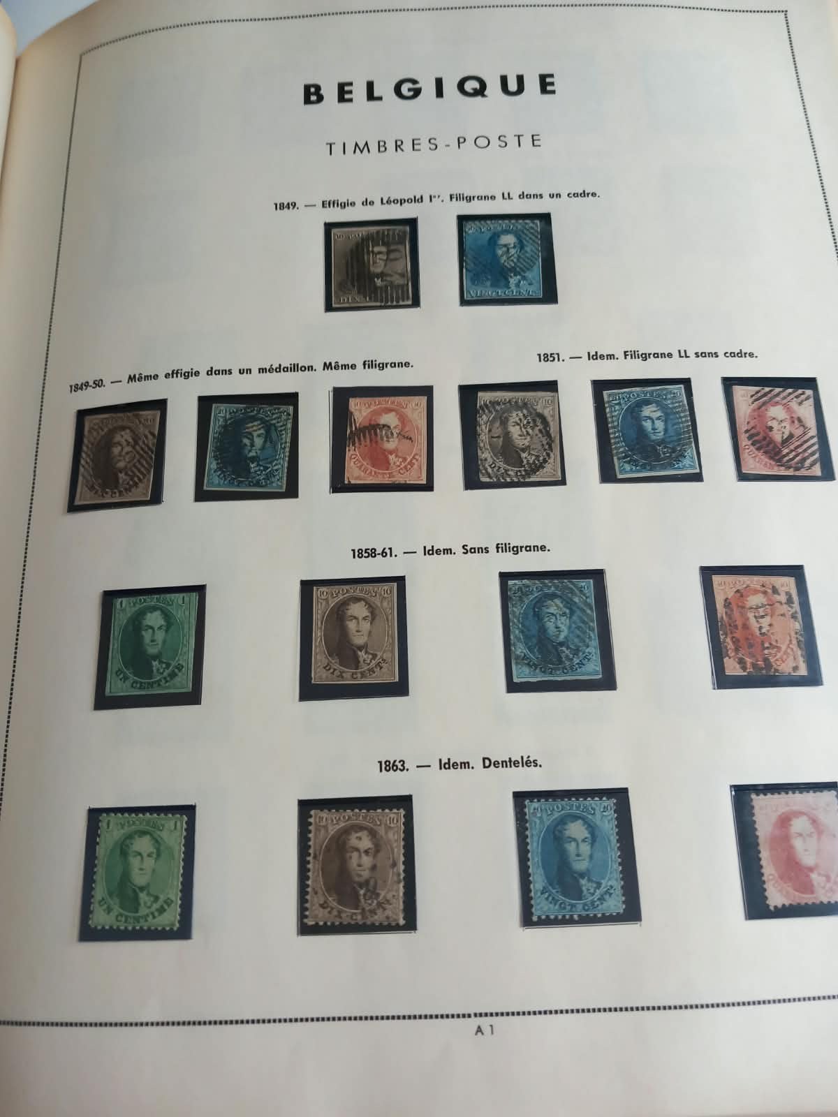Collection de timbres, Enlèvement