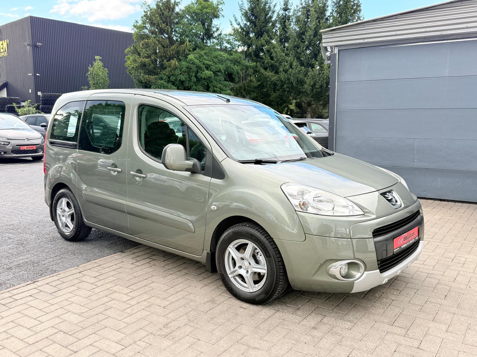 Peugeot Partner 1.6i 2010 gekeurd, Autos, Euro 5, Achat, Entreprise, Vert