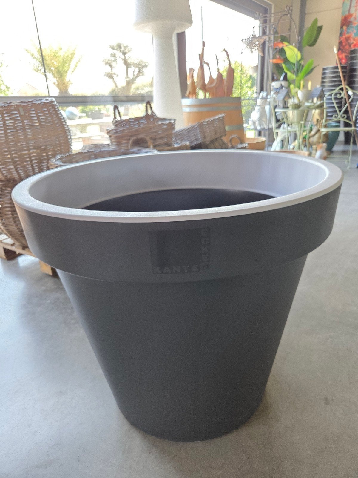 Bloempot nieuw dia 80, Tuin en Terras, Ophalen