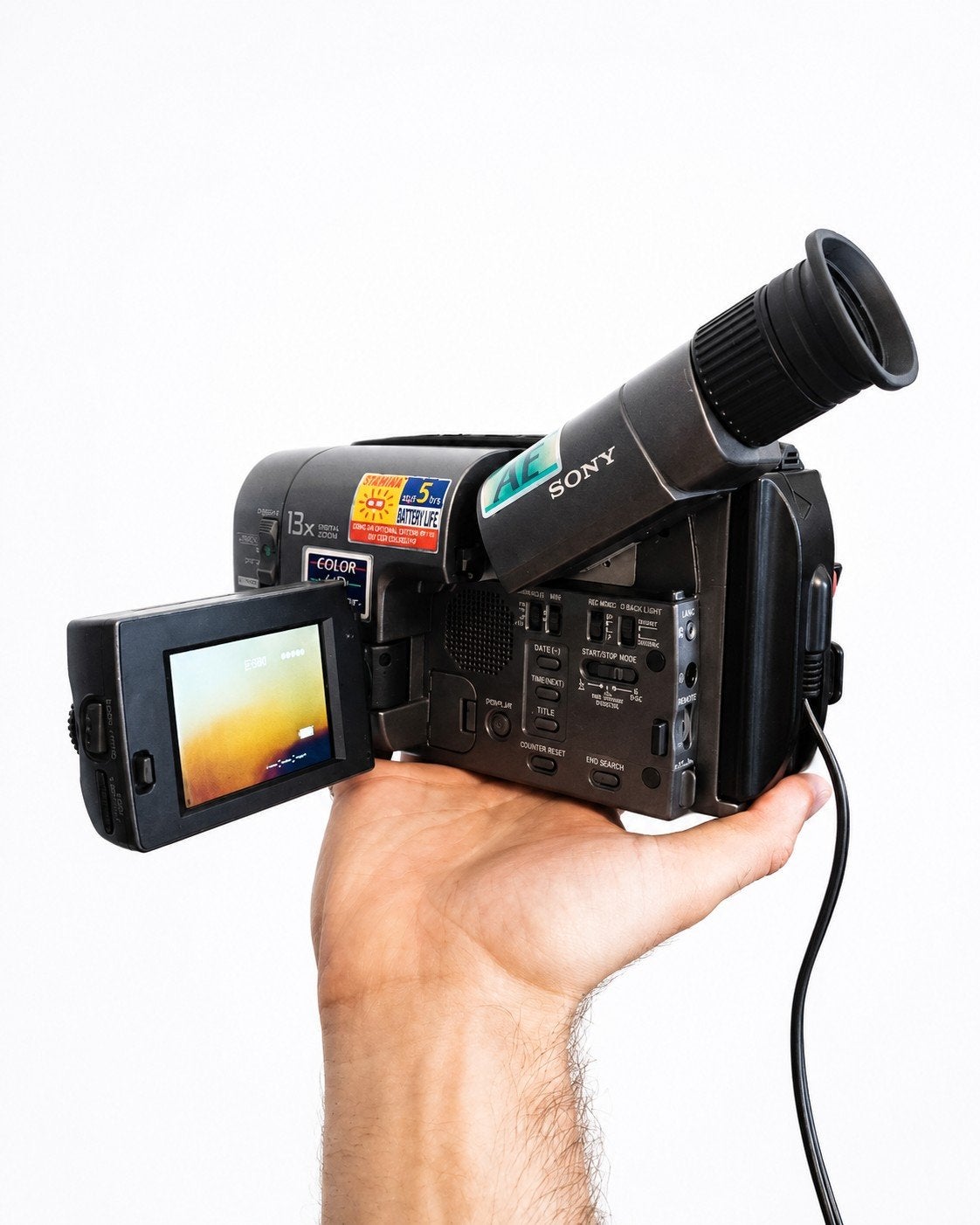 Sony Vidéo 8 Handycam Vision CCD-TRV10, Ophalen of Verzenden, Camera