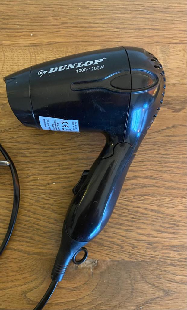 opvouwbare reishaardroger, Ophalen of Verzenden, Gebruikt