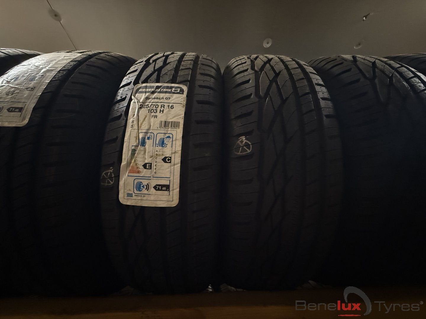 4x 225/70R16 General Grabber GT 225/70 R16 225/70/16 2257016, Auto-onderdelen, Banden en Velgen, Band(en), Zomerbanden, 16 inch