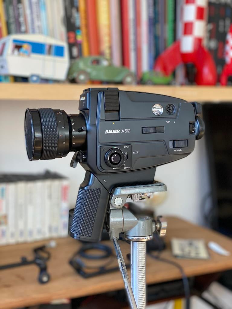 Camera super 8 Bauer A512 testée, Ophalen of Verzenden, Camera