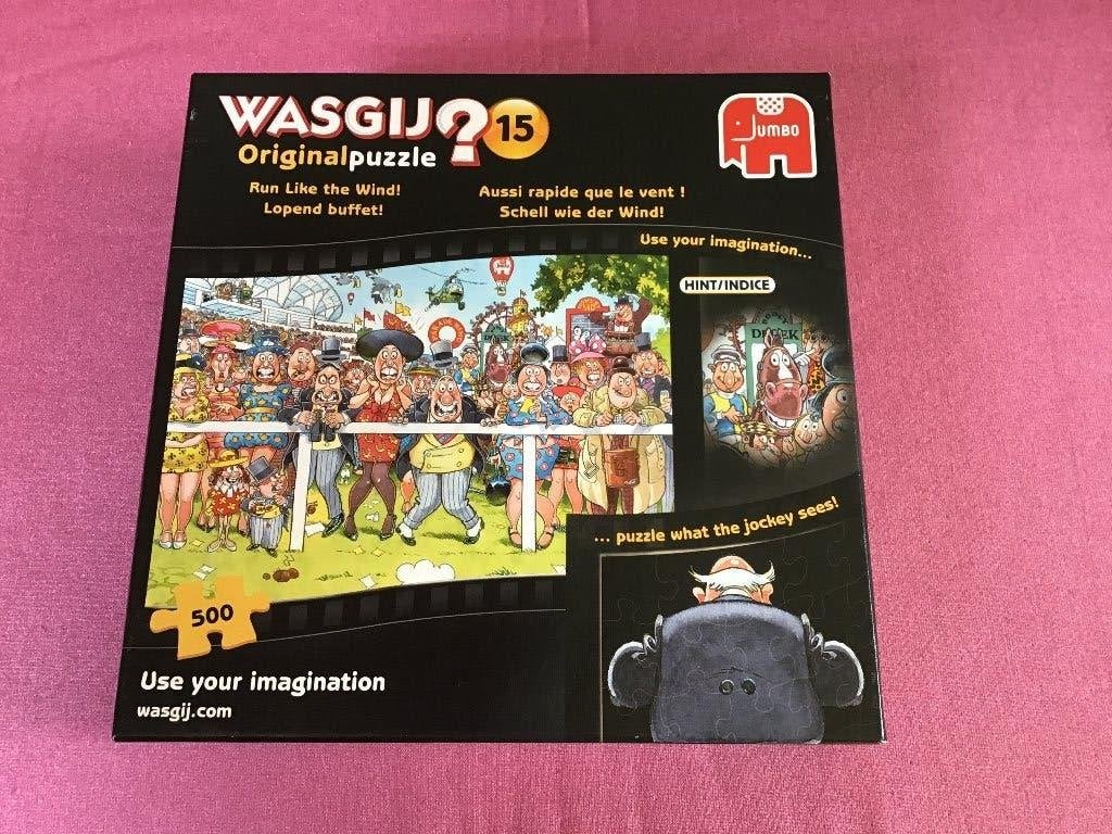 Wasgij 500 stuks, Hobby en Vrije tijd, Ophalen of Verzenden, 500 t/m 1500 stukjes, Gebruikt, Legpuzzel