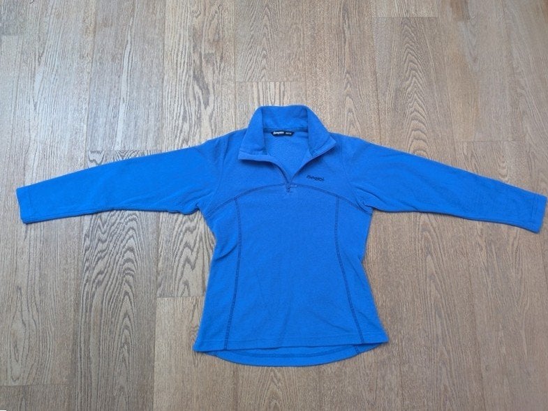 Bergans - midlayer couche intermédiaire bleu - taille 152, Kinderen en Baby's, Kinderkleding | Maat 152, Ophalen, Gebruikt