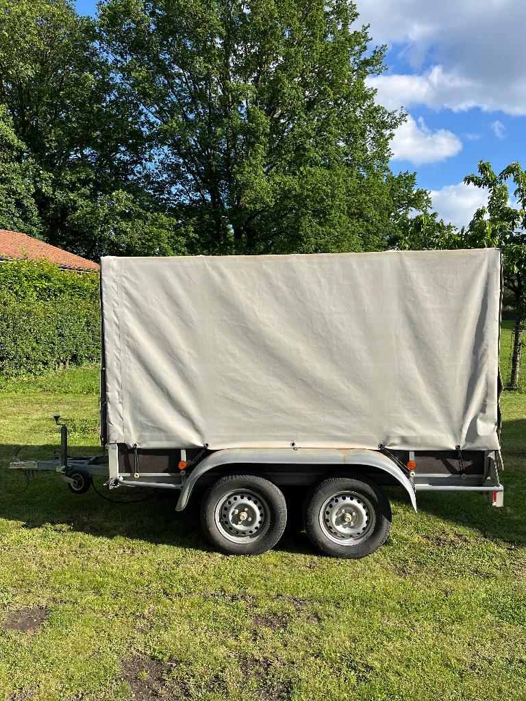 Gesloten aanhangwagen, Auto diversen, Aanhangers en Bagagewagens, Ophalen, Gebruikt