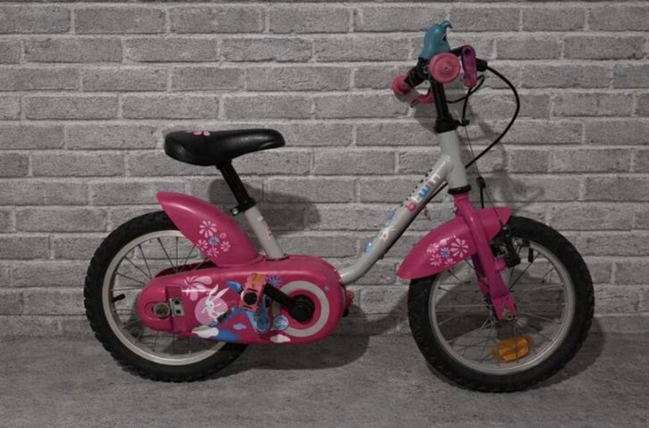 Kinderfiets Decathlon 3 à 6 jaar, Ophalen, Gebruikt