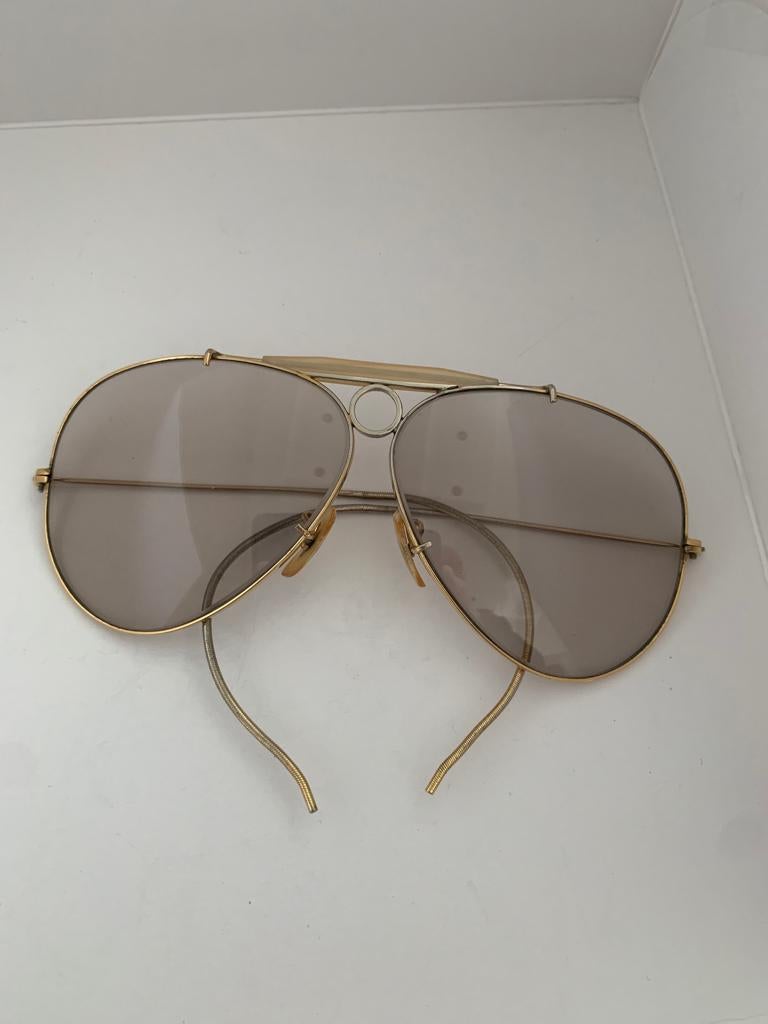 Ray-Ban aviator en métal doré 62 mm, Enlèvement, Utilisé, Ray-Ban