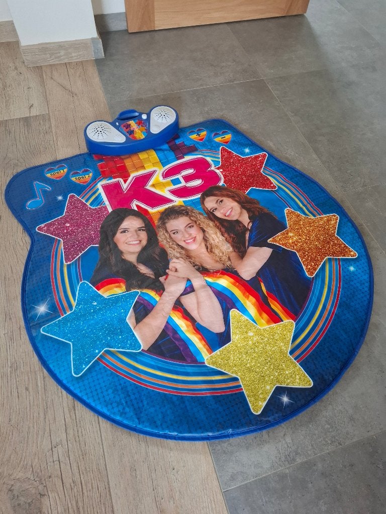 K3 dansmat, Ophalen, Gebruikt