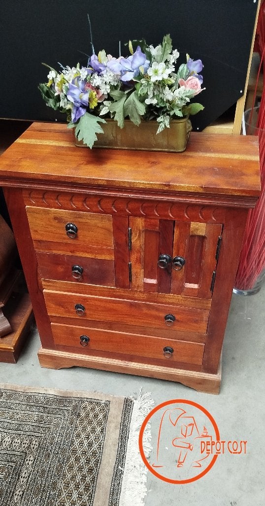 Petit meuble en bois massif – Excellent état, Antiquités & Art, Enlèvement