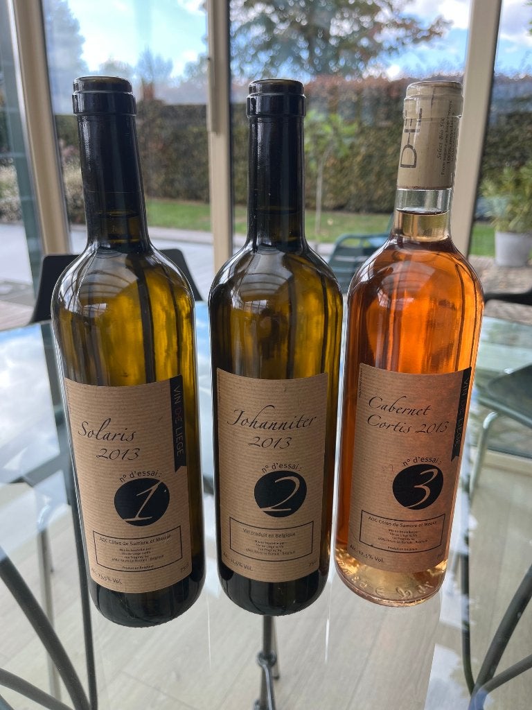 Vins de Liege 2013 1ere cuvée réservé aux cooperateurs, Verzamelen, Overige gebieden, Nieuw, Ophalen of Verzenden, Witte wijn