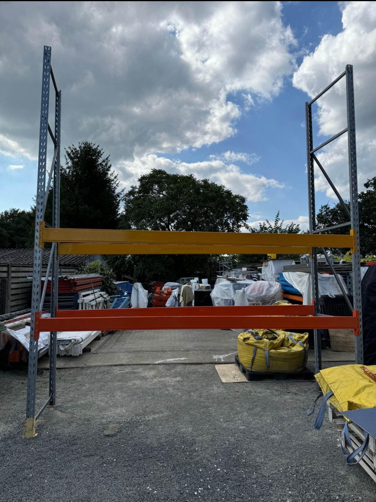 Palletstelling 13m / 4 staanders + 10 liggers, Ophalen