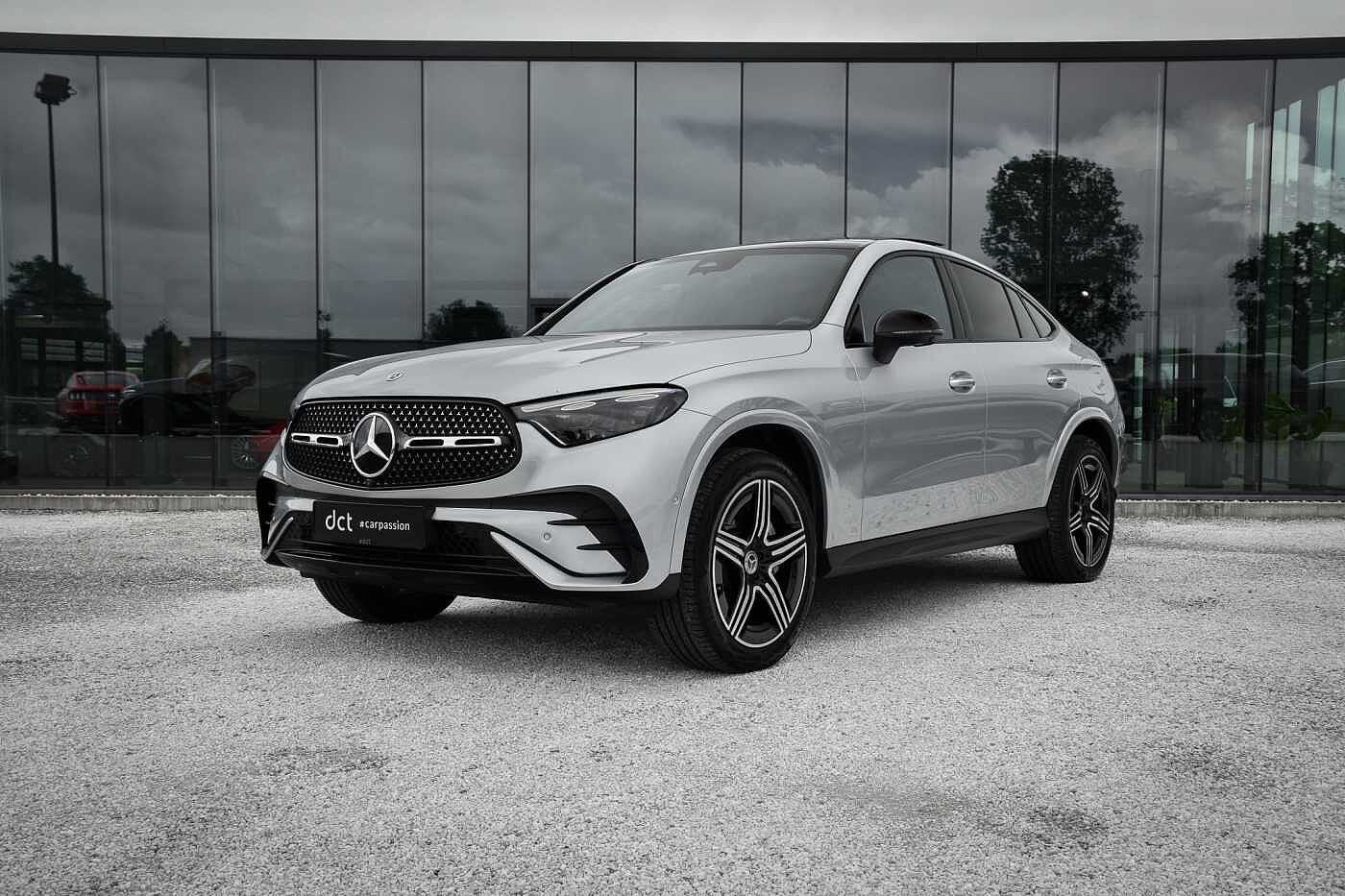 Mercedes-Benz GLC 300 e Coupé AMG Pano Burmester Memory, Cuir, Argent ou Gris, Achat, Euro 6
