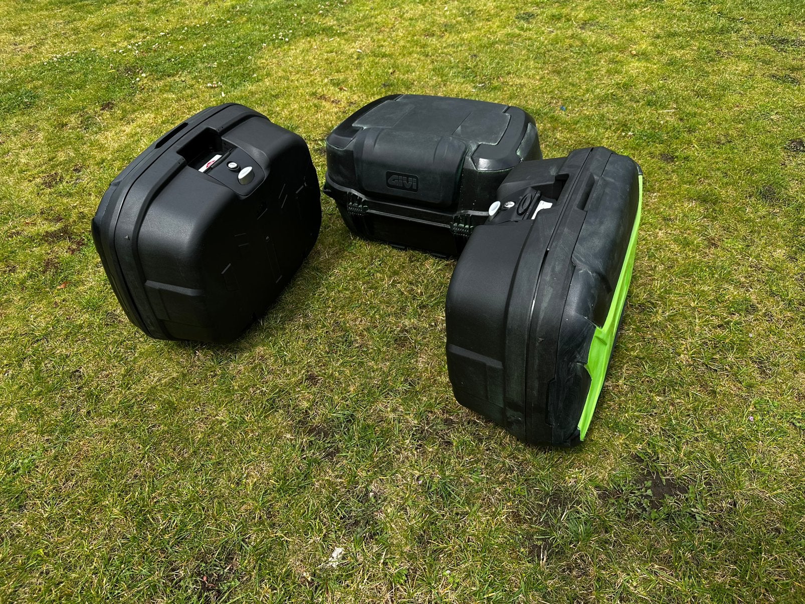 Valises Givi Trk35 ✅ Monokey Givi B45 Top Case Monolock, Motos, Enlèvement, Utilisé