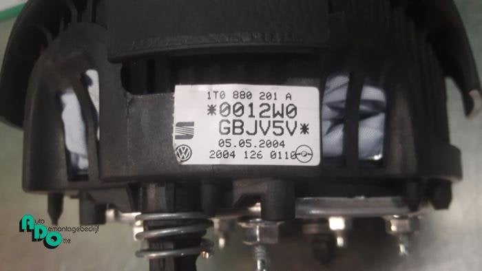 Airbag links (Stuur) van een Volkswagen Touran (Touran 03-), Gebruikt, -, Volkswagen, -