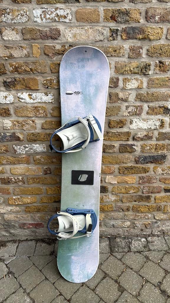 Snowboard met boots, Sport en Fitness, Snowboarden, Ophalen, Gebruikt, Board