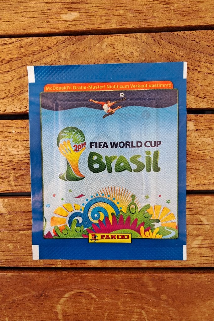 Panini WK 2014 zakje MC Donalds Oostenrijk, Verzamelen, Ophalen of Verzenden, Nieuw, Sport
