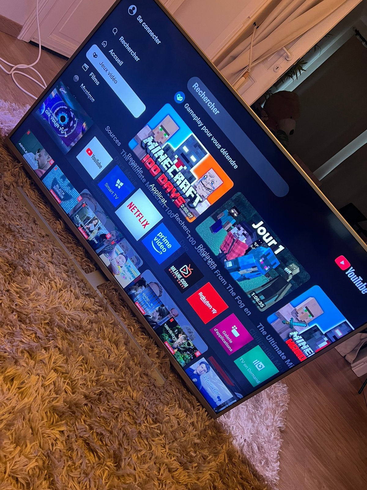 Philips 50” 4K UHD Smart TV Ambilight – 50PUS6804/12, TV, Hi-fi & Vidéo, Télévisions, Philips, Comme neuf, Enlèvement, 4k (UHD)