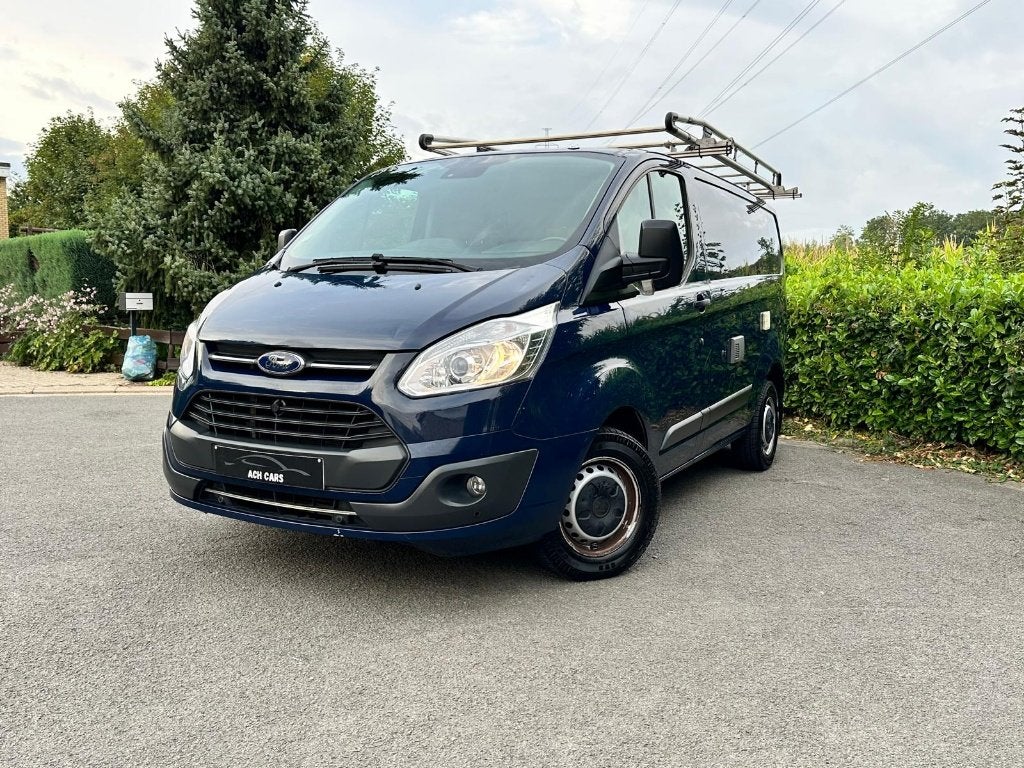 Ford Transit Custom 2.0 TDCI—2017—80.000 km—1e eigenaar, Auto's, Ford, 4 deurs, Stof, Euro 6, 4 cilinders