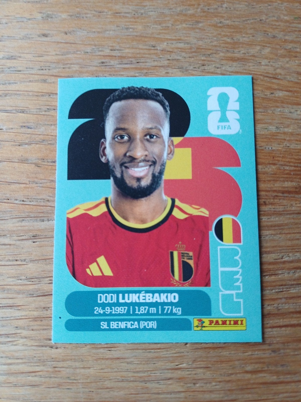 Panini World Cup 2026 Lukebakio Update Sticker, Collections, Enlèvement ou Envoi