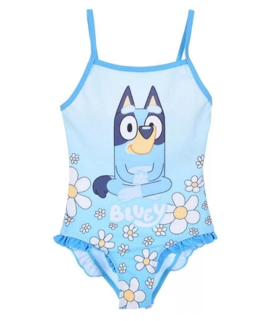 Bluey Zwempak / Badpak Blauw - Maat 98 - 104 - 110 - 116, Badpak, Nieuw, Ophalen of Verzenden, Maat 110