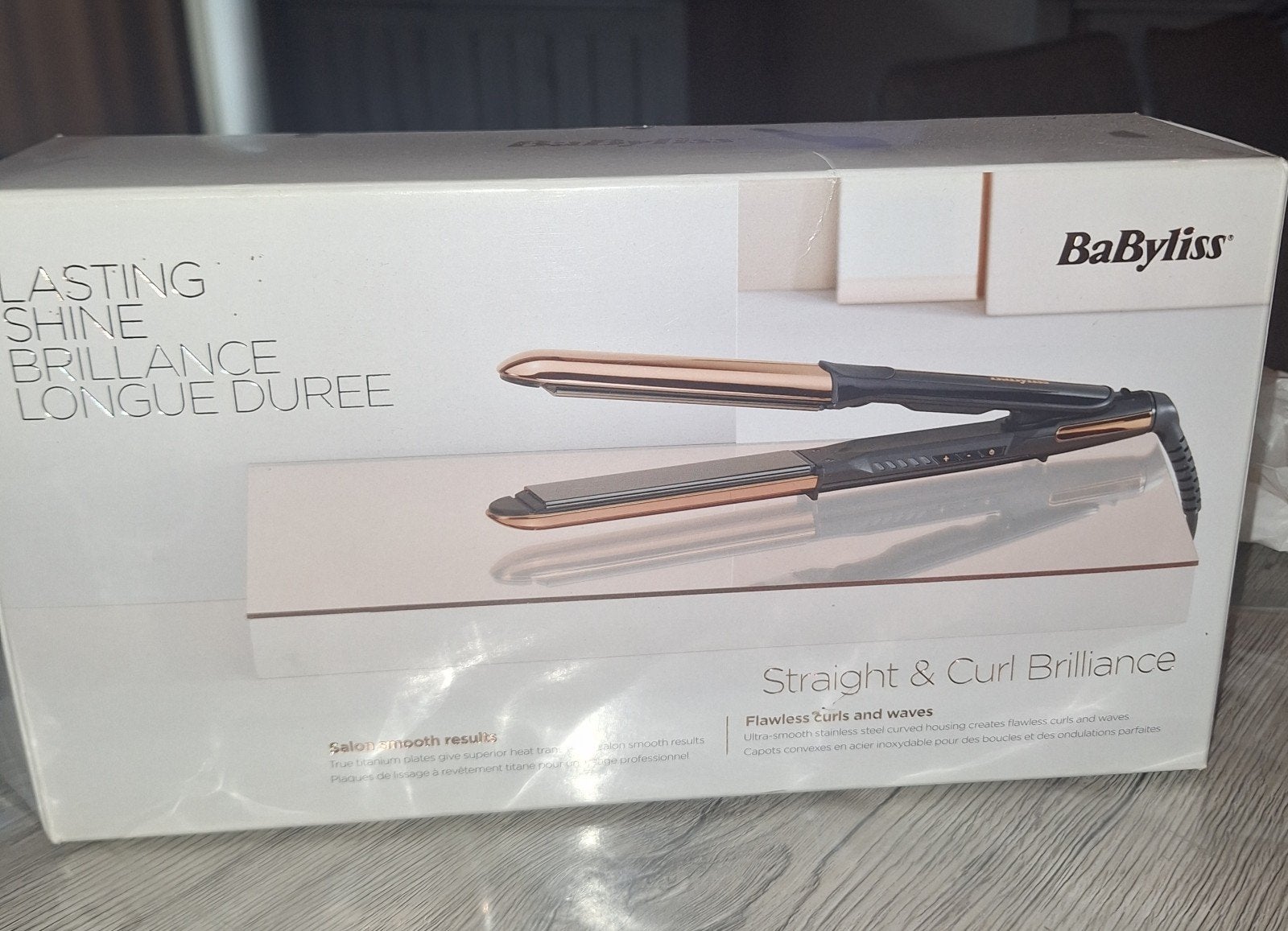 stijltang van babyliss, Ophalen