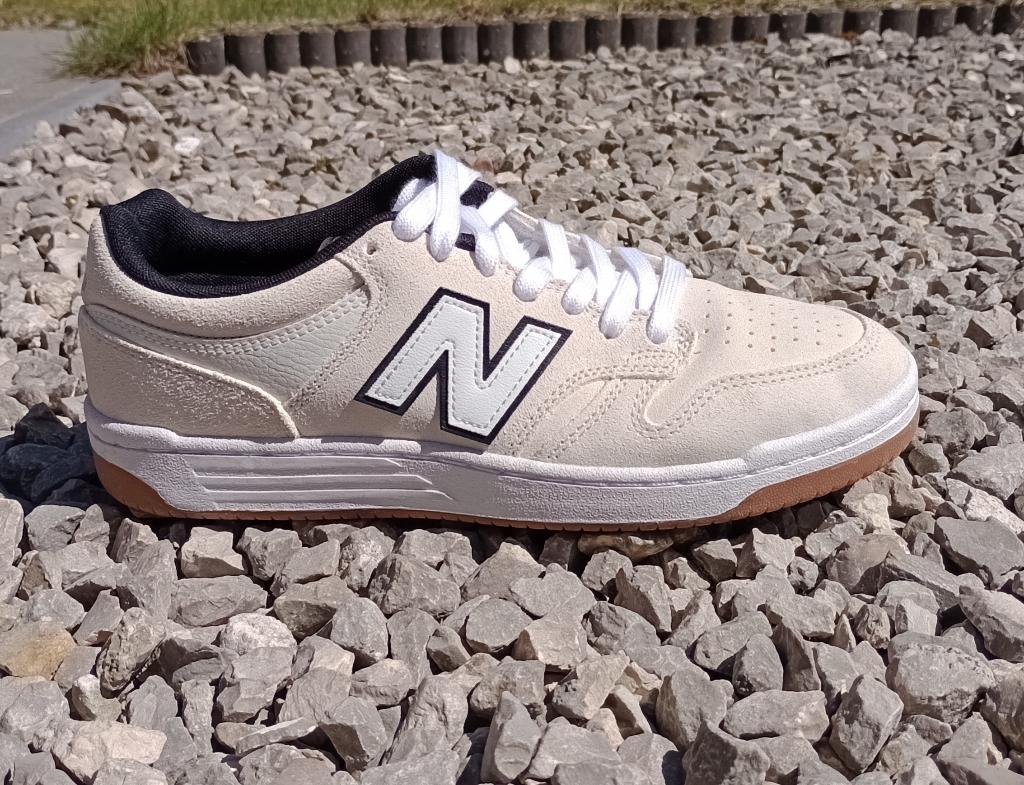 New Balance Numeric 480 • Maat 42,5, Kleding | Heren, Schoenen, Zo goed als nieuw, Sneakers, Wit, Ophalen of Verzenden