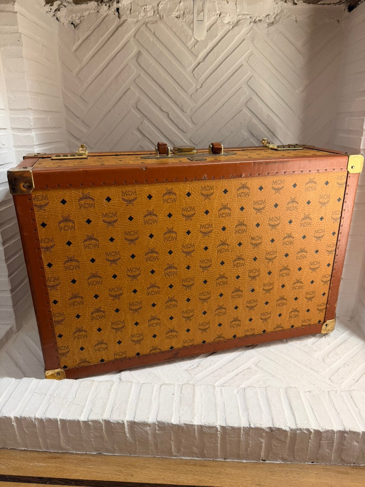 MCM München — Michael Cromer vintage koffer, Ophalen, Gebruikt, 50 tot 100 cm, 75 tot 100 cm