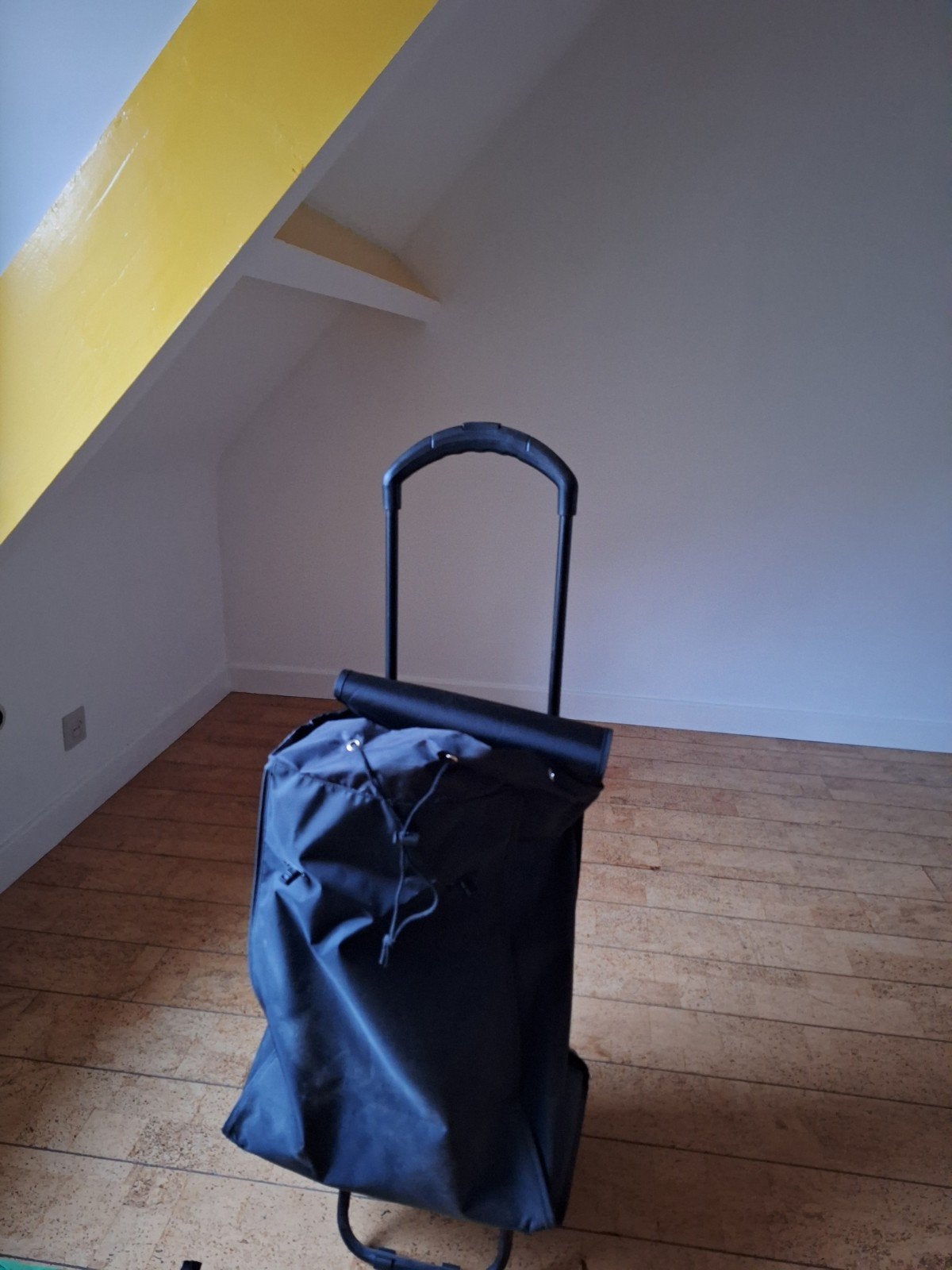 boodschappen trolley, Ophalen, Uitschuifbare handgreep, 30 cm of meer, Zwart
