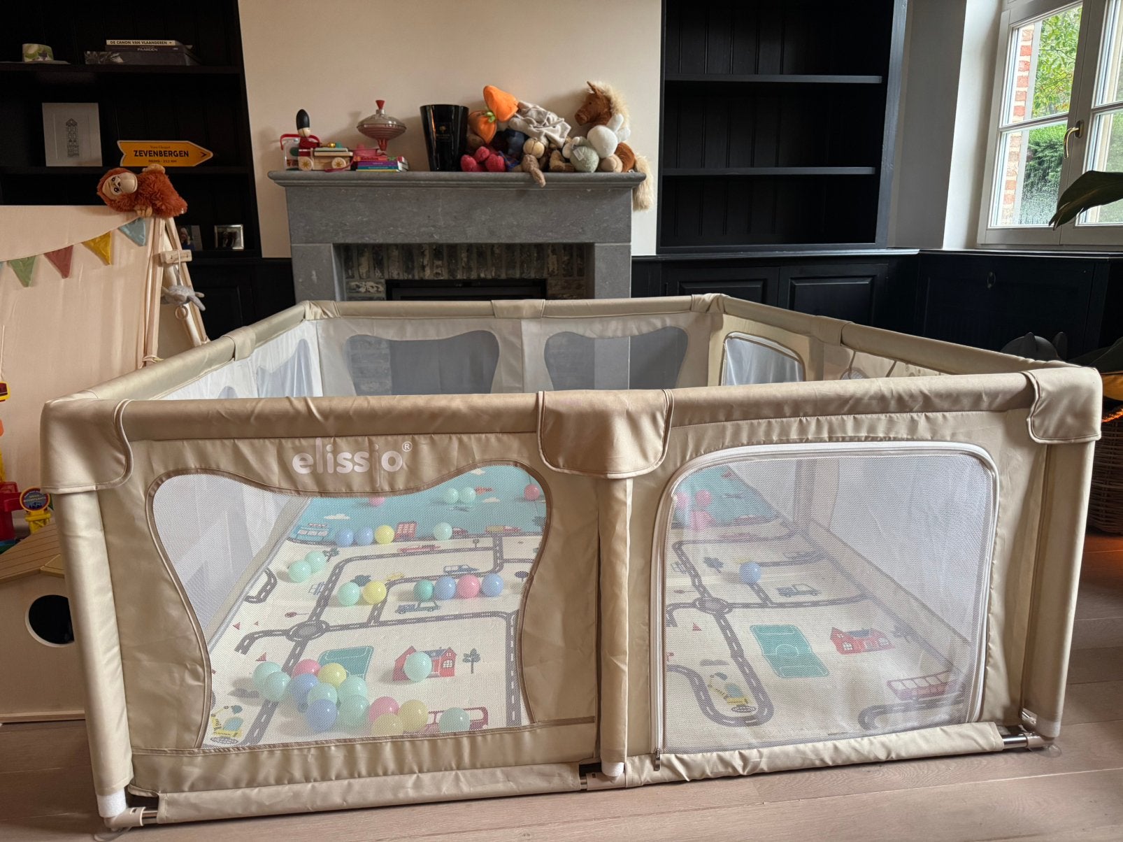 Grondbox / park voor peuter, dreumes, Kinderen en Baby's, Ophalen, Zo goed als nieuw