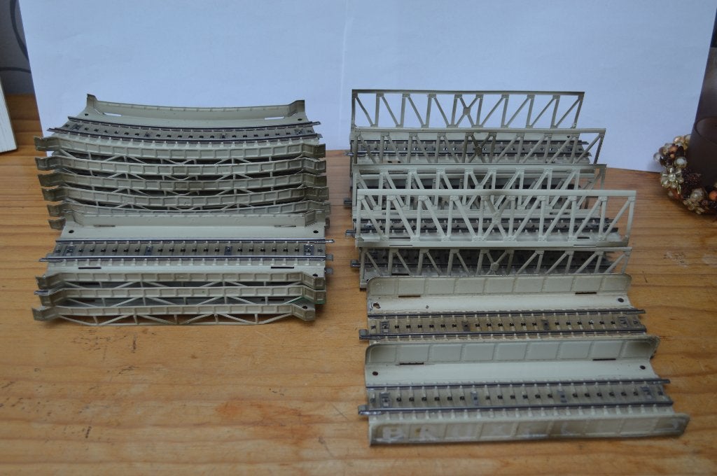 Märklin : 15delig bruggenset, Hobby en Vrije tijd, Modeltreinen | H0, Wisselstroom, Gebruikt, Brug, Tunnel of Gebouw, Ophalen of Verzenden