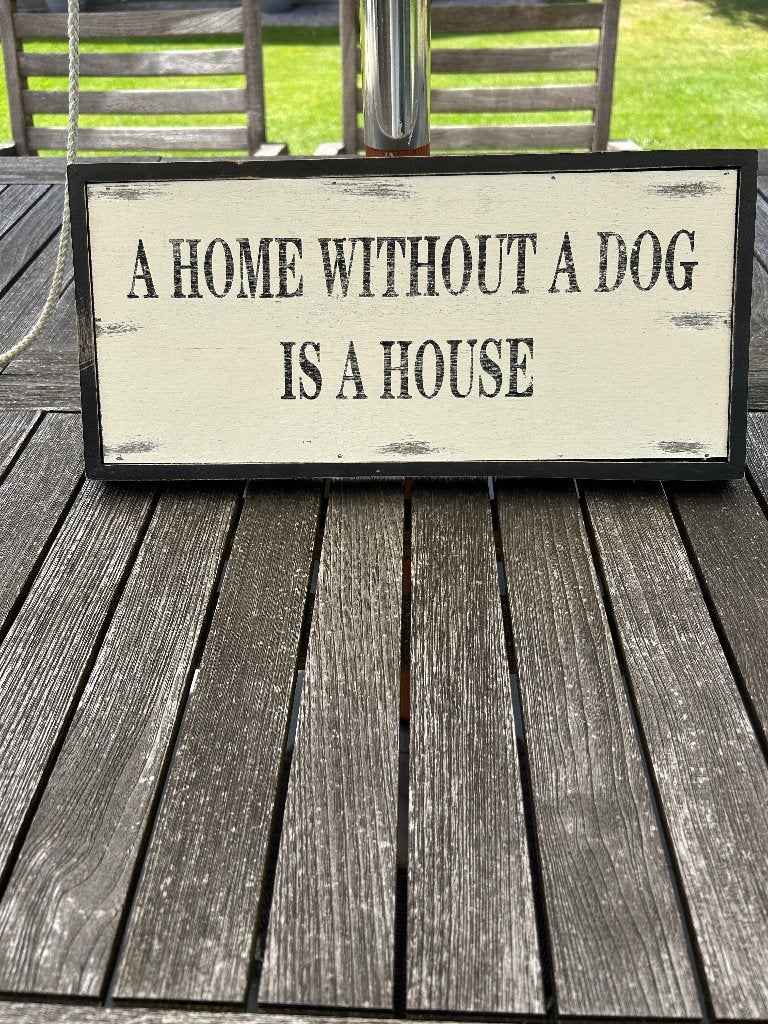 Kader met spreuk  honden, Ophalen of Verzenden, Zo goed als nieuw