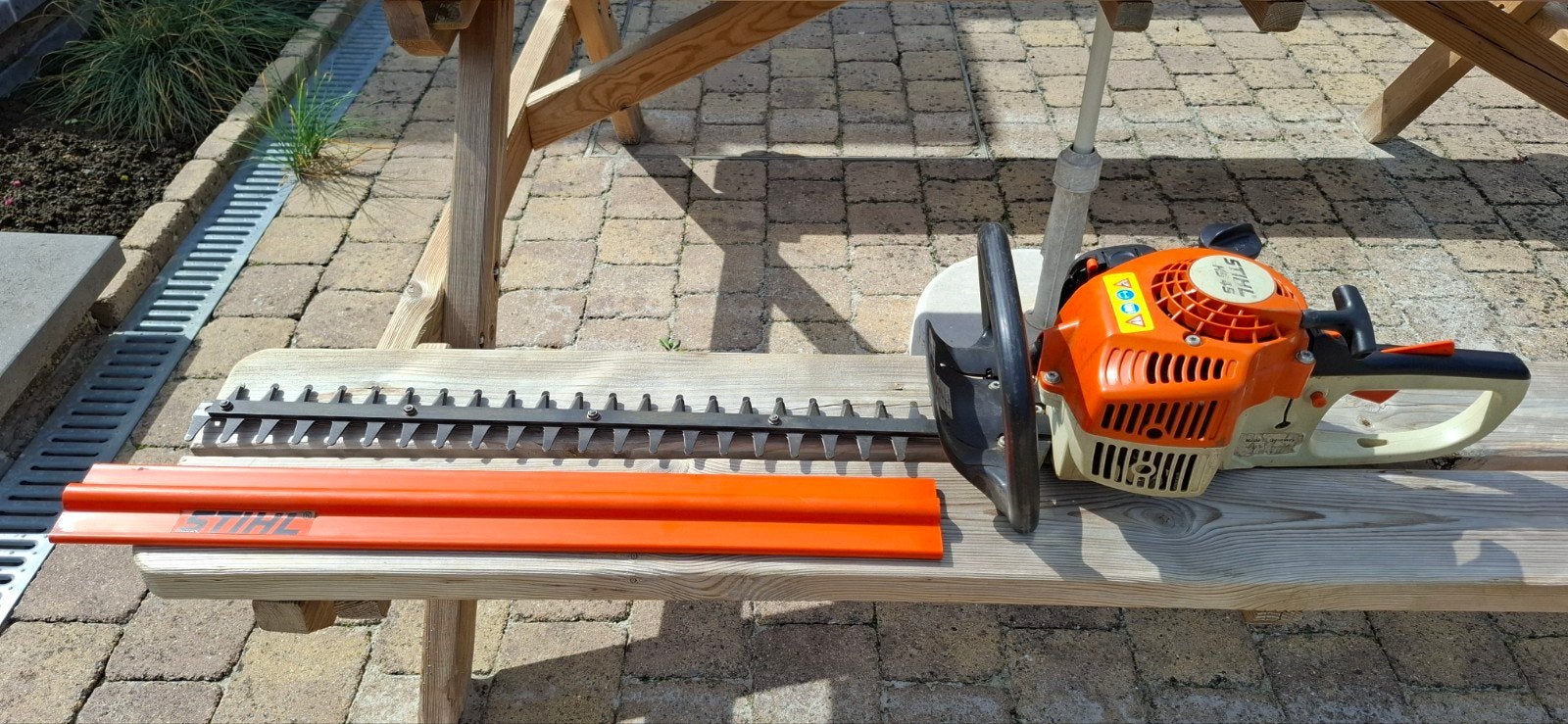 STIHL HS 45 HEGGENSCHAAR, Tuin en Terras, Hand-tuingereedschap, Ophalen, STIHL