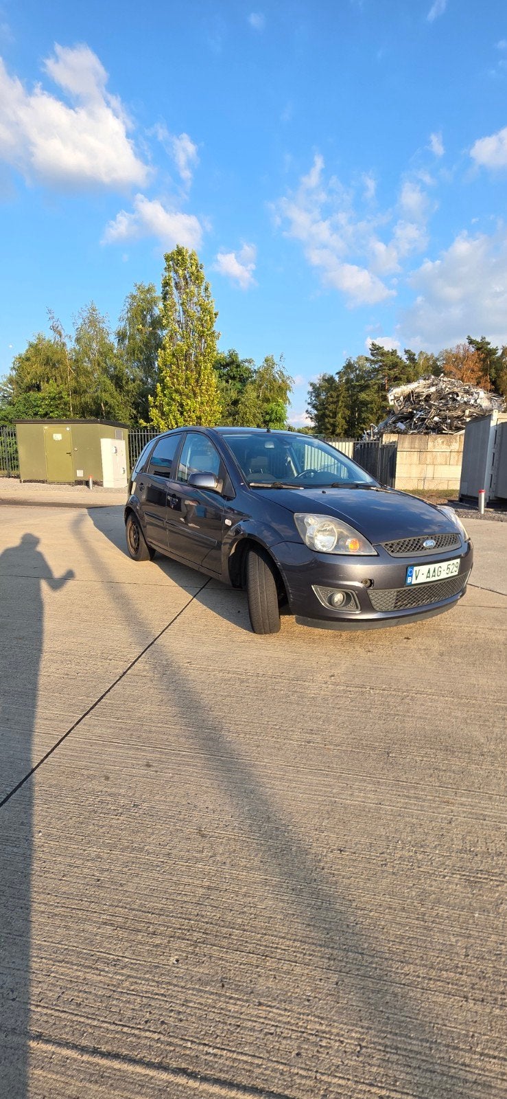 Ford fiesta 1.4tdi (Airco+Trekhaak), Auto's, Ford, Voorwielaandrijving, Stof, 50 kW, Adaptieve lichten