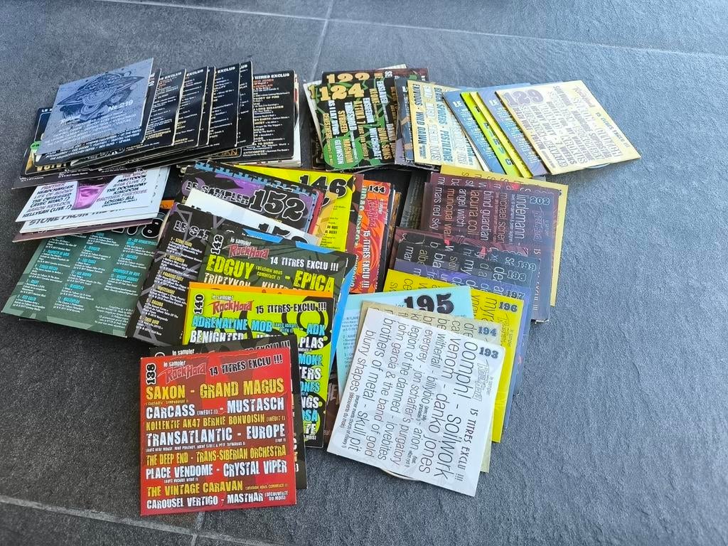 Lot de + de 120 CD Le Sampler Rockhard, Enlèvement ou Envoi, Utilisé