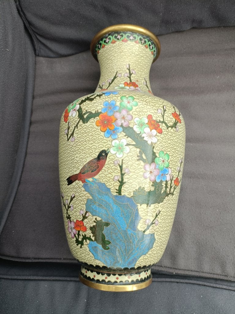 Chinees vintage closonnee vaas, Ophalen