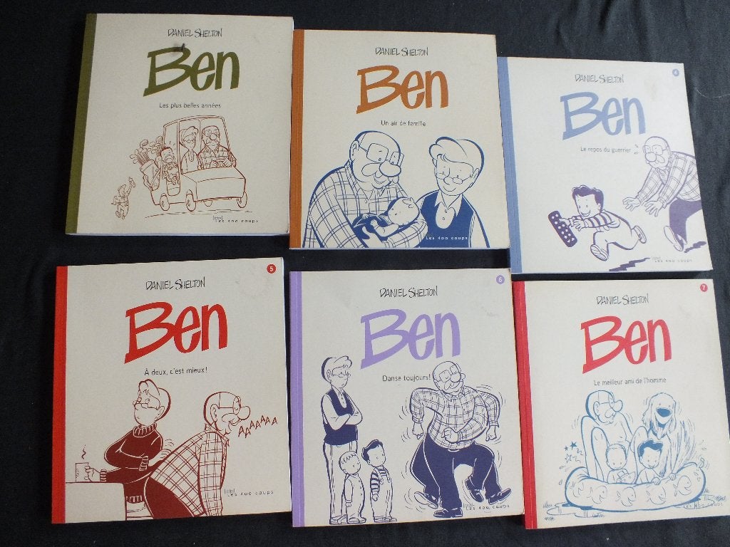 BEN (6 ALBUMS EO).                   EDITIONS LES 4OO COUPS, Enlèvement ou Envoi, Série complète ou Série, Comme neuf, Daniel SHELTON