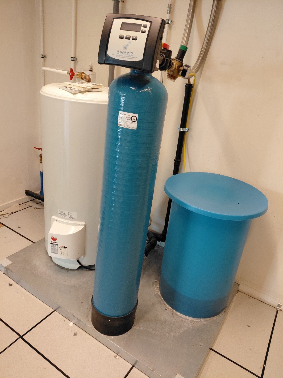boiler + adoucisseur, 100 litres ou plus, Enlèvement, Comme neuf, Boiler