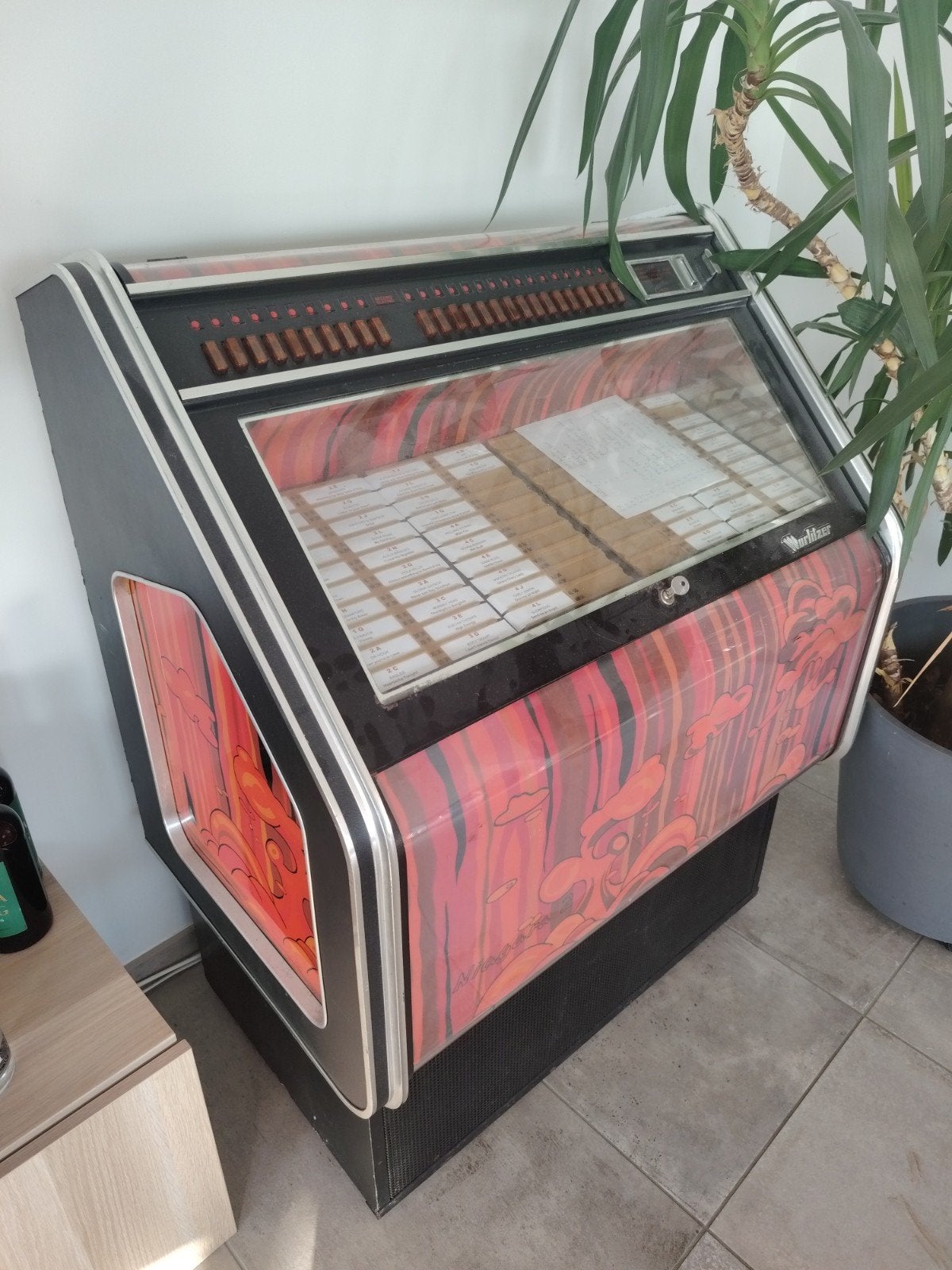 wurlizer, Ophalen