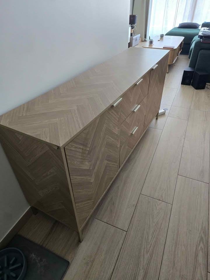 Buffet / Enfilade effet bois - 20 €, Maison & Meubles, Avec tiroir(s), 25 à 50 cm, 100 à 150 cm, Enlèvement