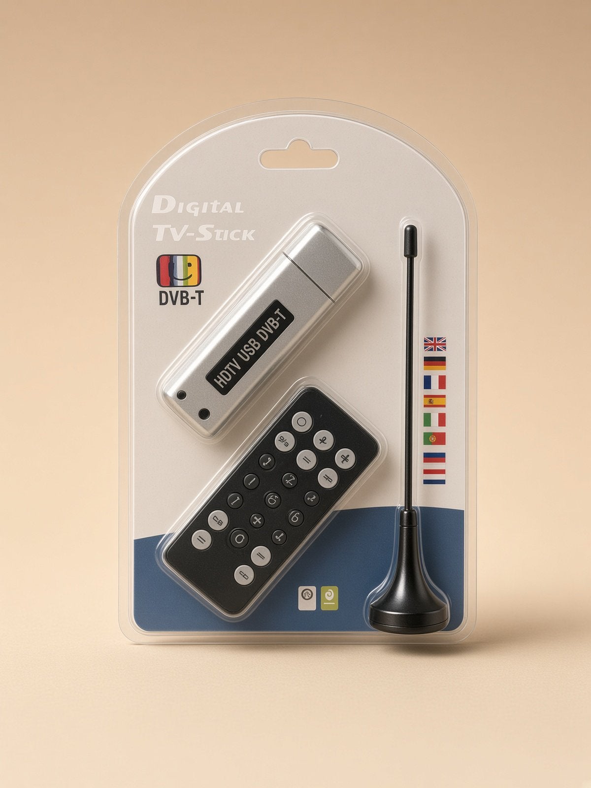 Stick TV numérique avec antenne+télécommande, Enlèvement ou Envoi, Neuf