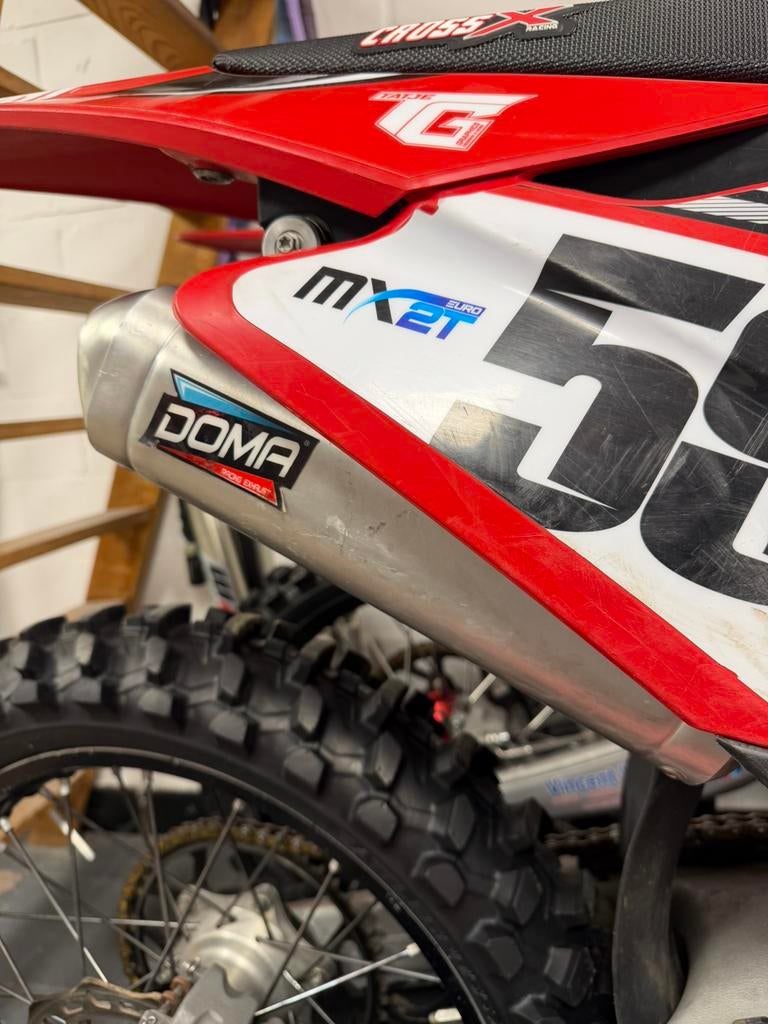 Doma uitlaat KTM 250sx/gasgas mc250/husqvarna tc250 injectie, Motoren, 250 cc, Gebruikt, Particulier, Crossmotor