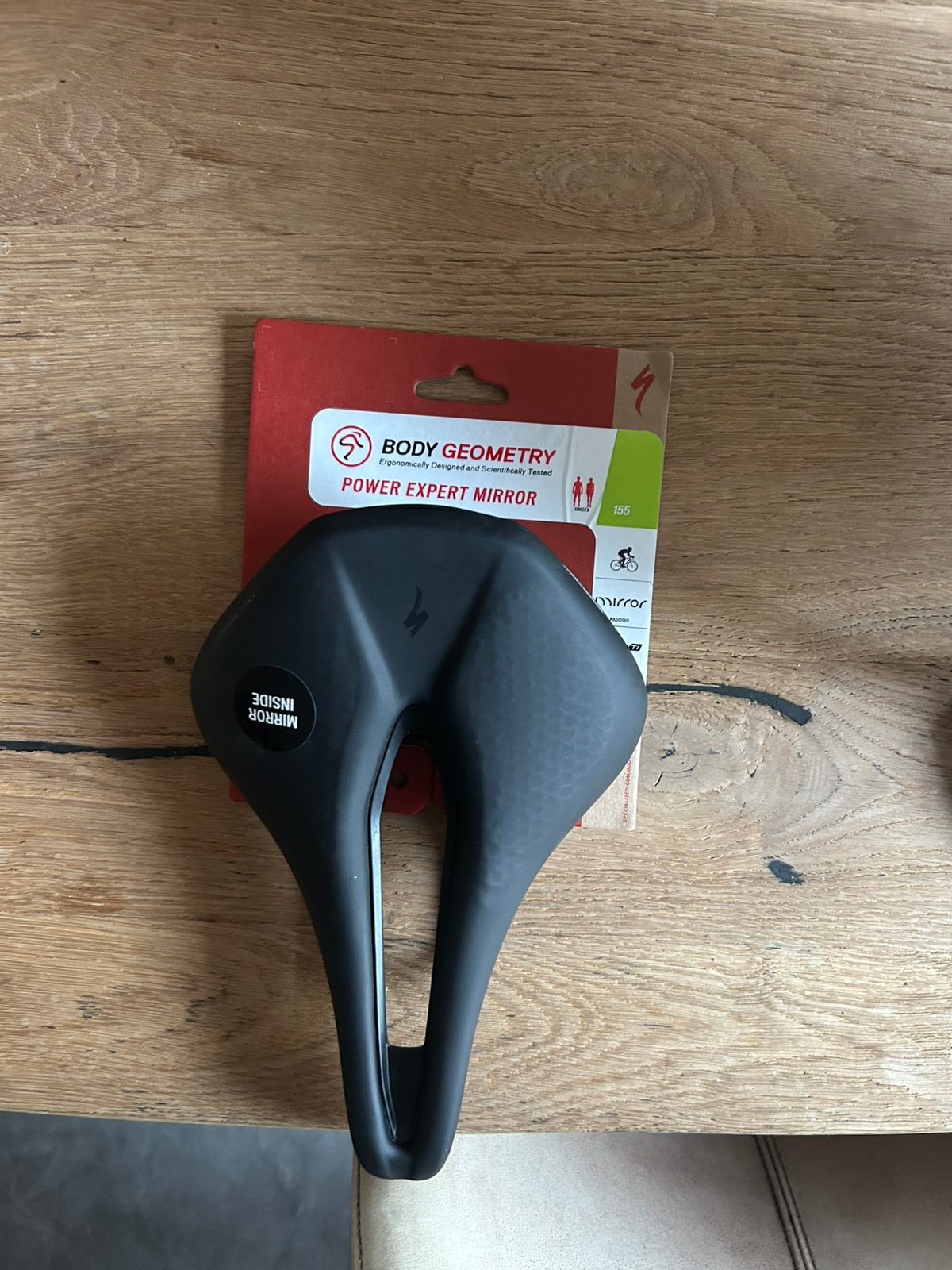 Specialized power exper mirror 155 mm, Ophalen of Verzenden, Zo goed als nieuw, Zadel