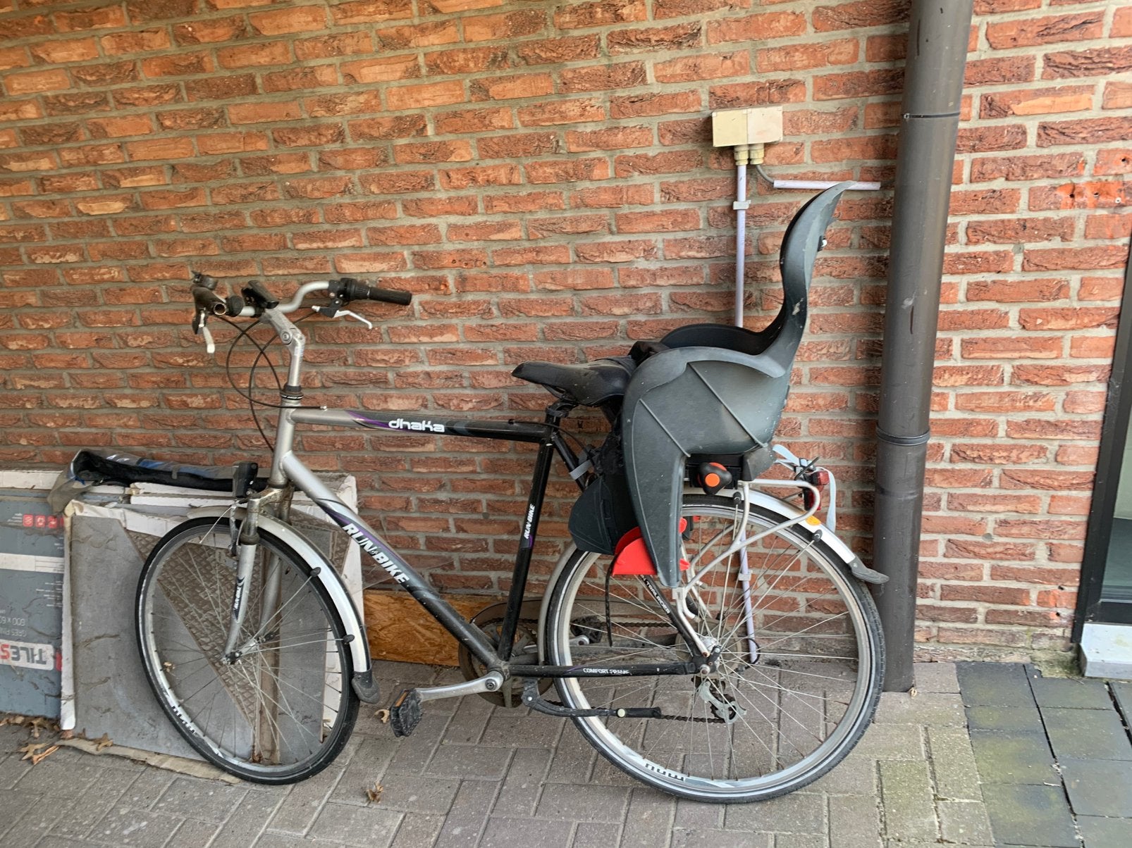Herenfiets, Ophalen, Gebruikt