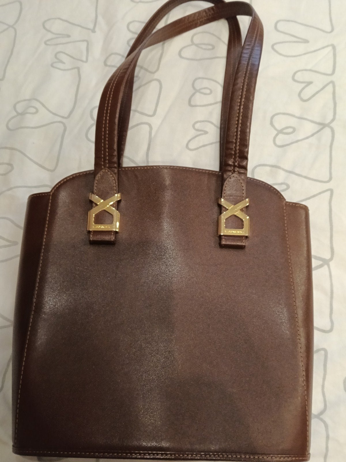 Sac à main Lancel marron, Enlèvement, Comme neuf, Brun, Sac à main
