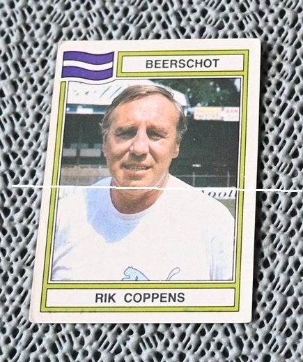 Panini / Football 84 / Beerschot / Rik Coppens, Verzenden, Zo goed als nieuw, Poster, Plaatje of Sticker