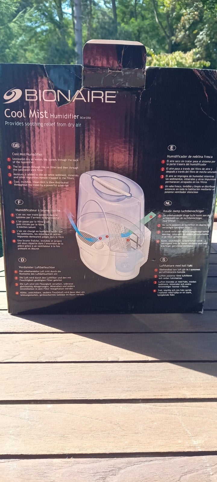 humidificateur d'air, Electroménager, Enlèvement, Utilisé, Humidificateur