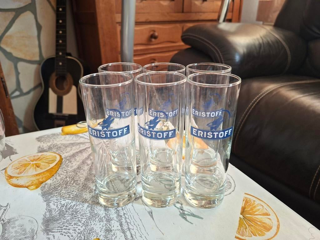 6 verres Eristoff., Verzamelen, Ophalen